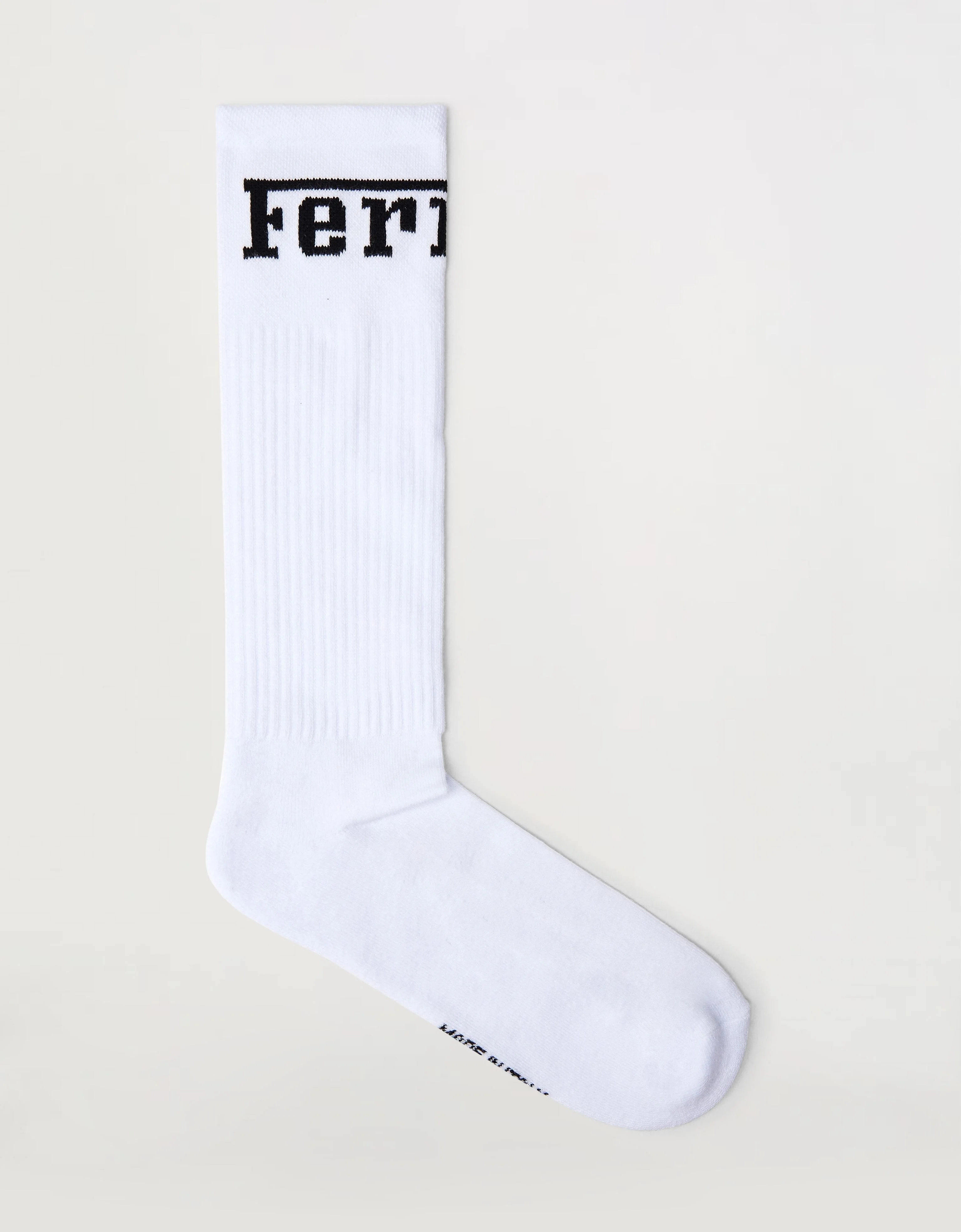 Cotton blend socks with Ferrari logo - 1
