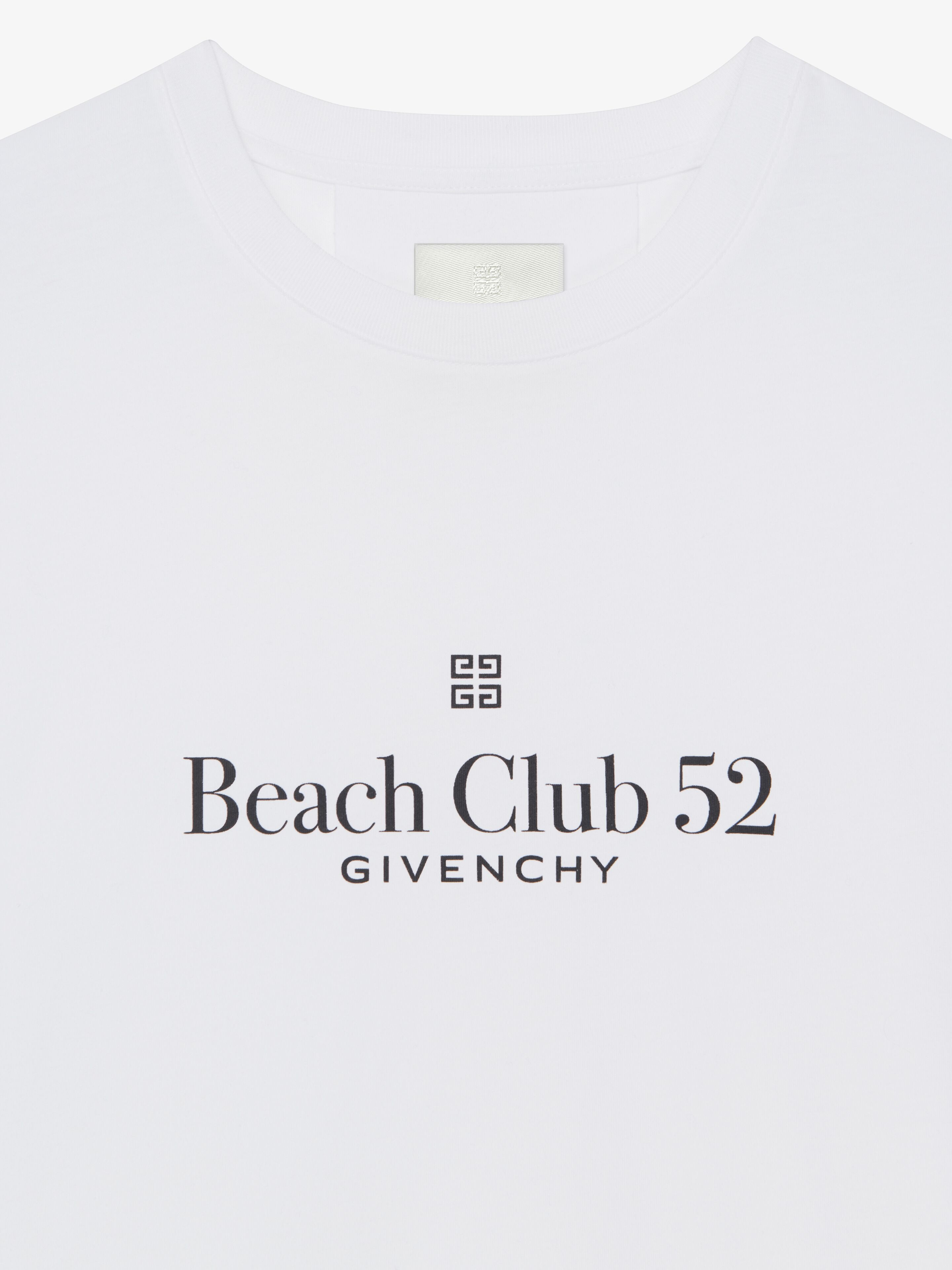 SLIM FIT T-SHIRT IN COTTON WITH GIVENCHY LOGO - 5