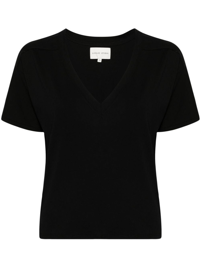 Loulou de Saison V-neck T-shirt outlook