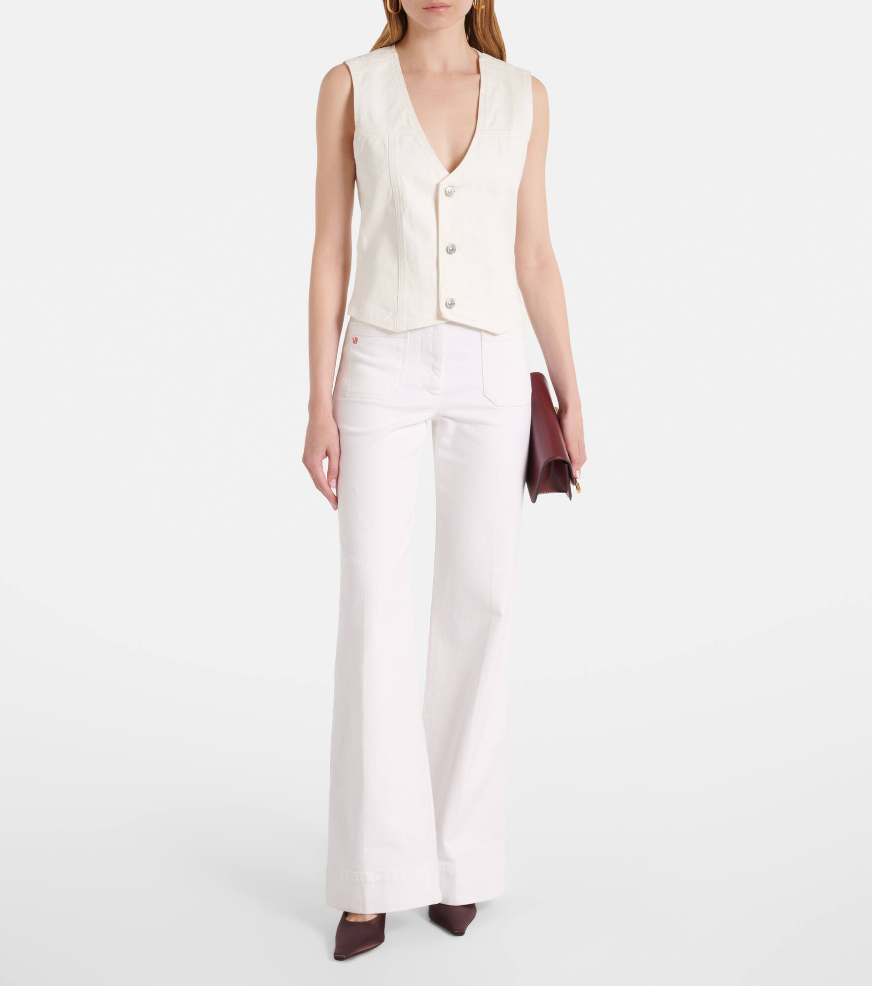Alina high-rise wide-leg jeans - 2