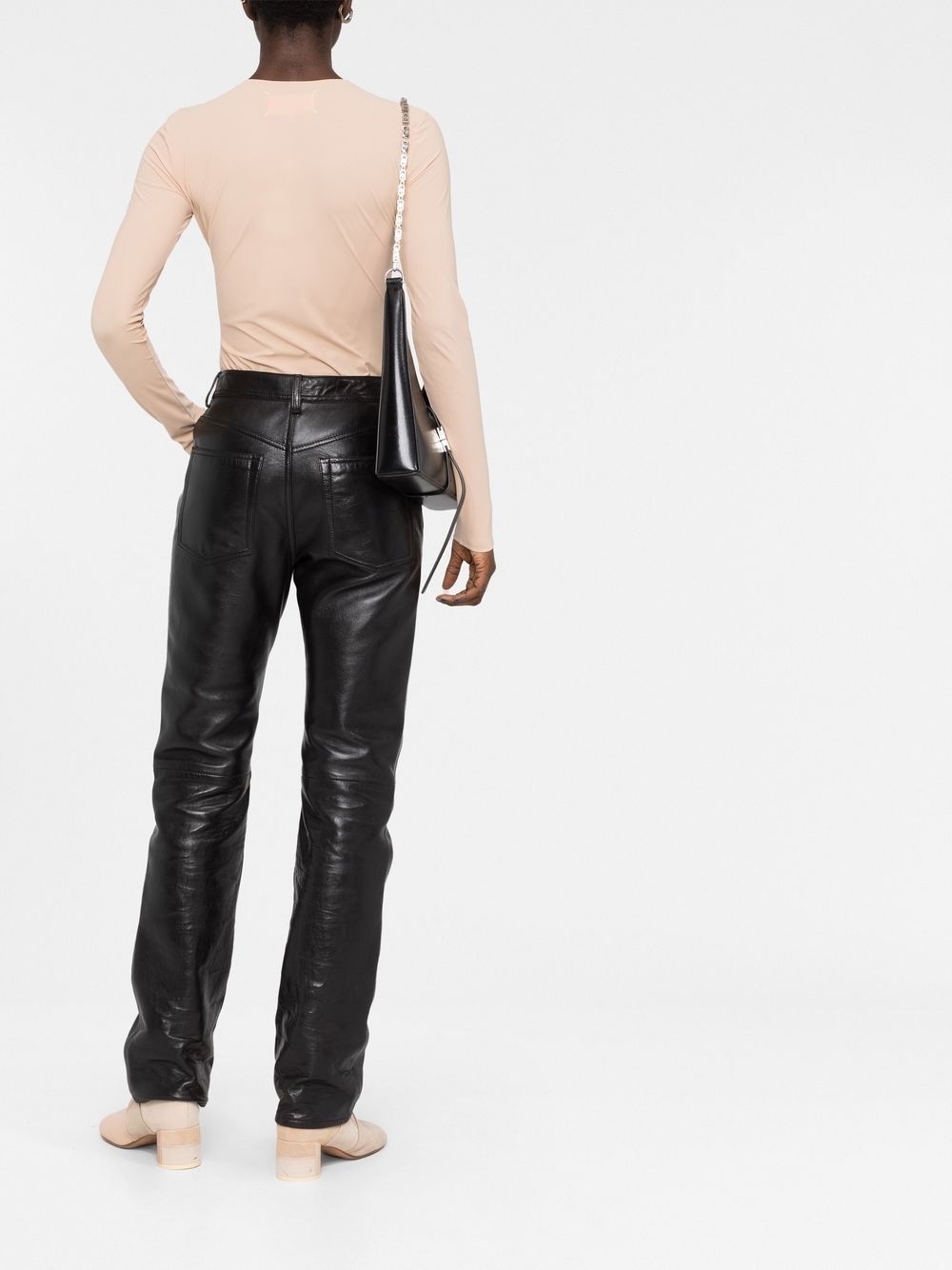 round-neck jersey bodysuit - 6
