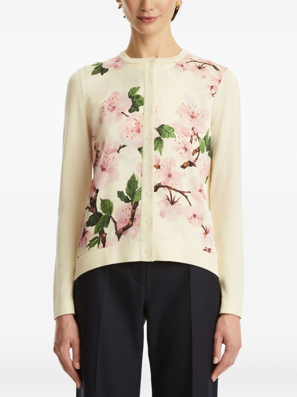 printed cardigan - 3