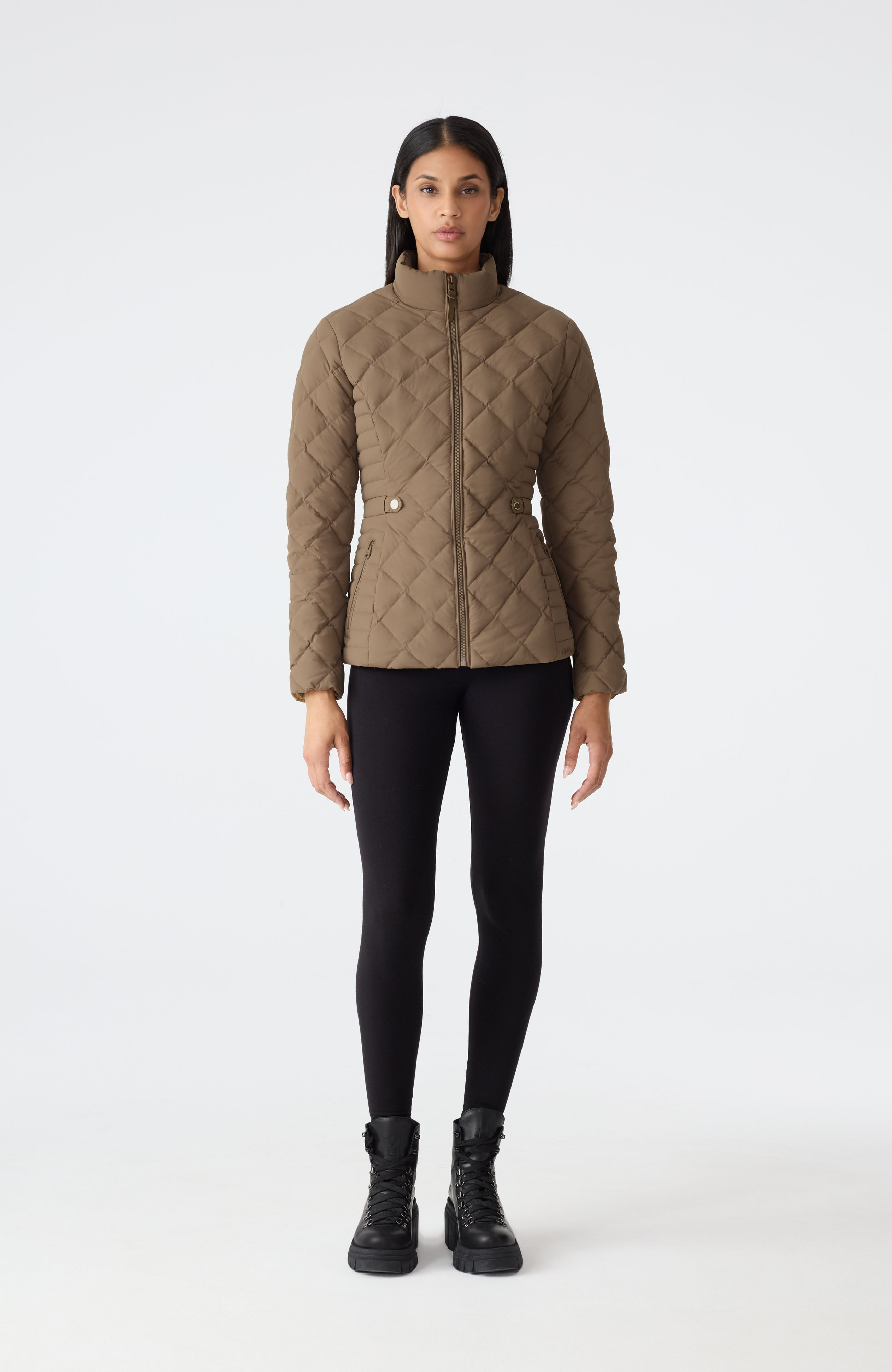 VIK Diamond Quilted Down Jacket - 2