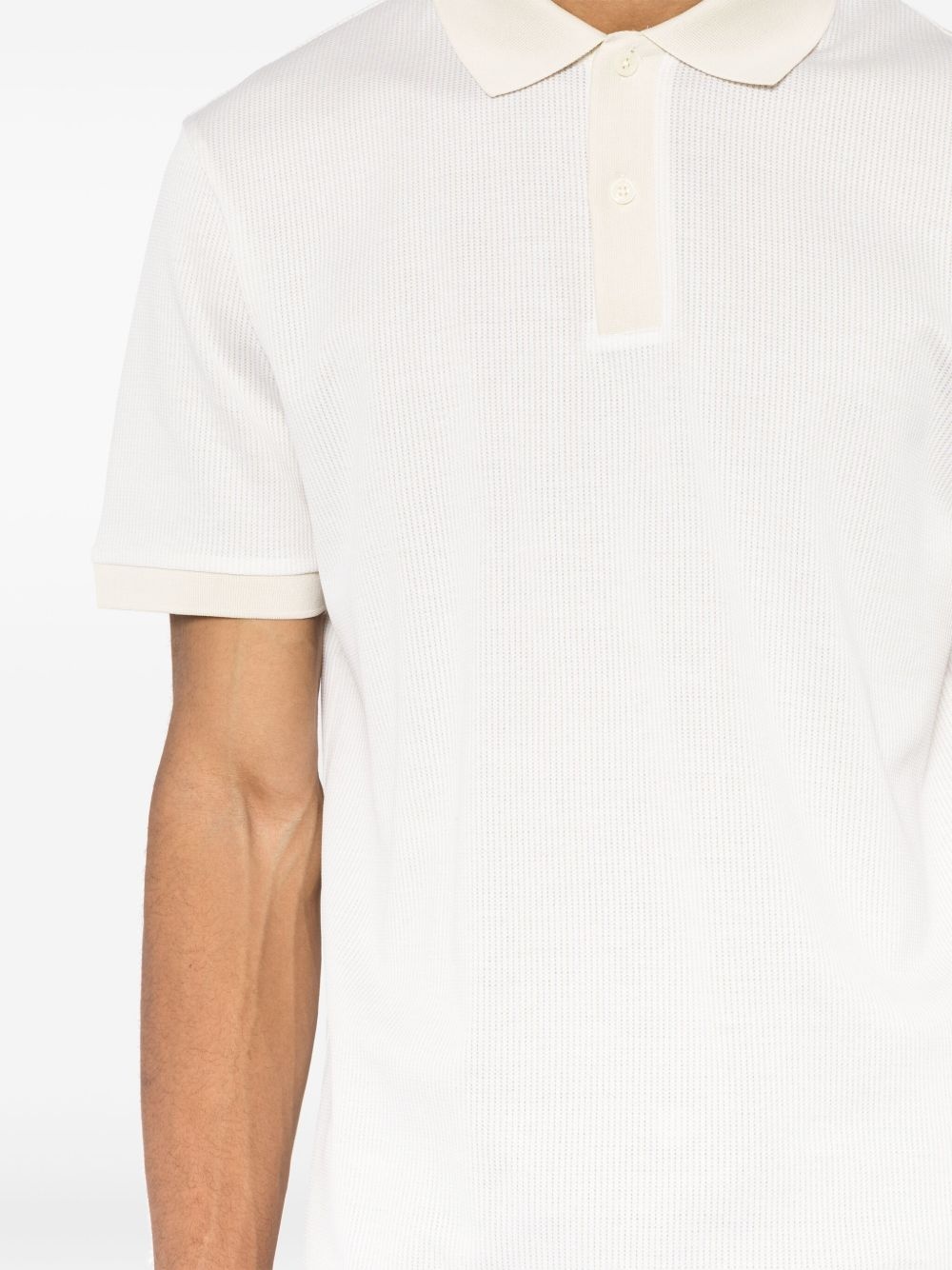 regular-fit knit polo shirt - 5