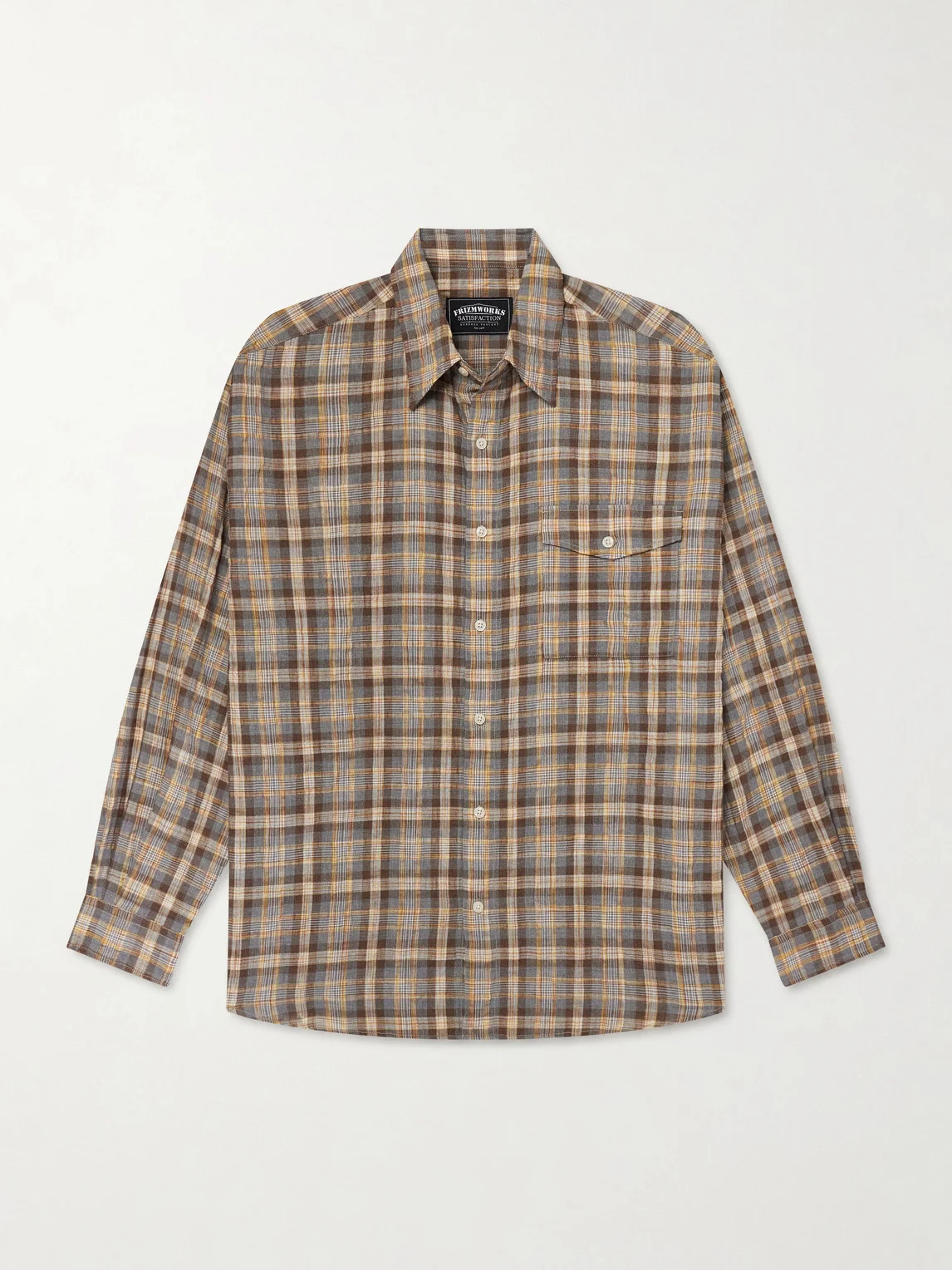 Checked Woven Shirt - 1