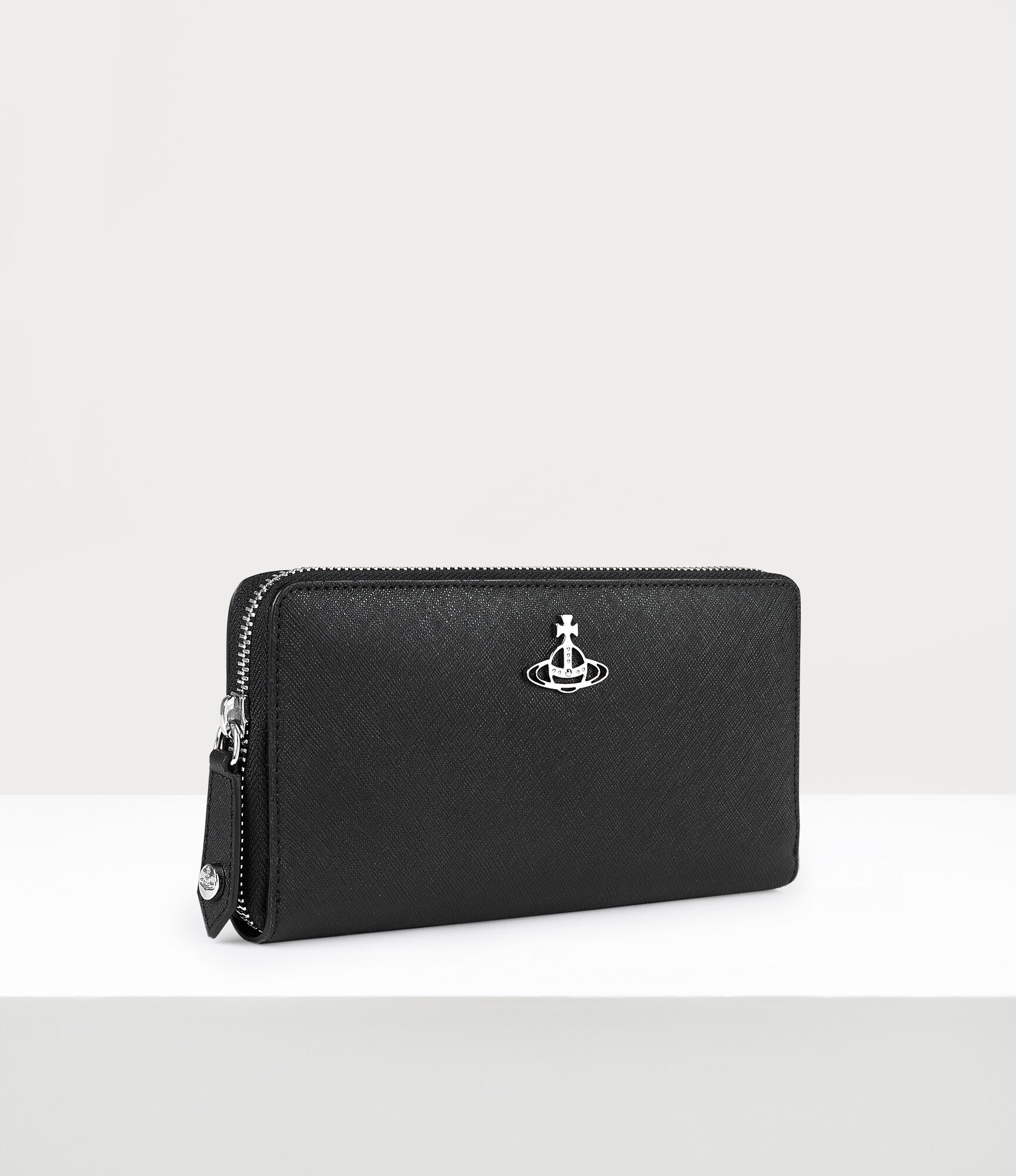 SAFFIANO ZIP ROUND WALLET - 2