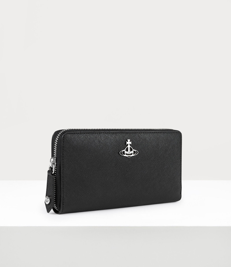 SAFFIANO ZIP ROUND WALLET 2