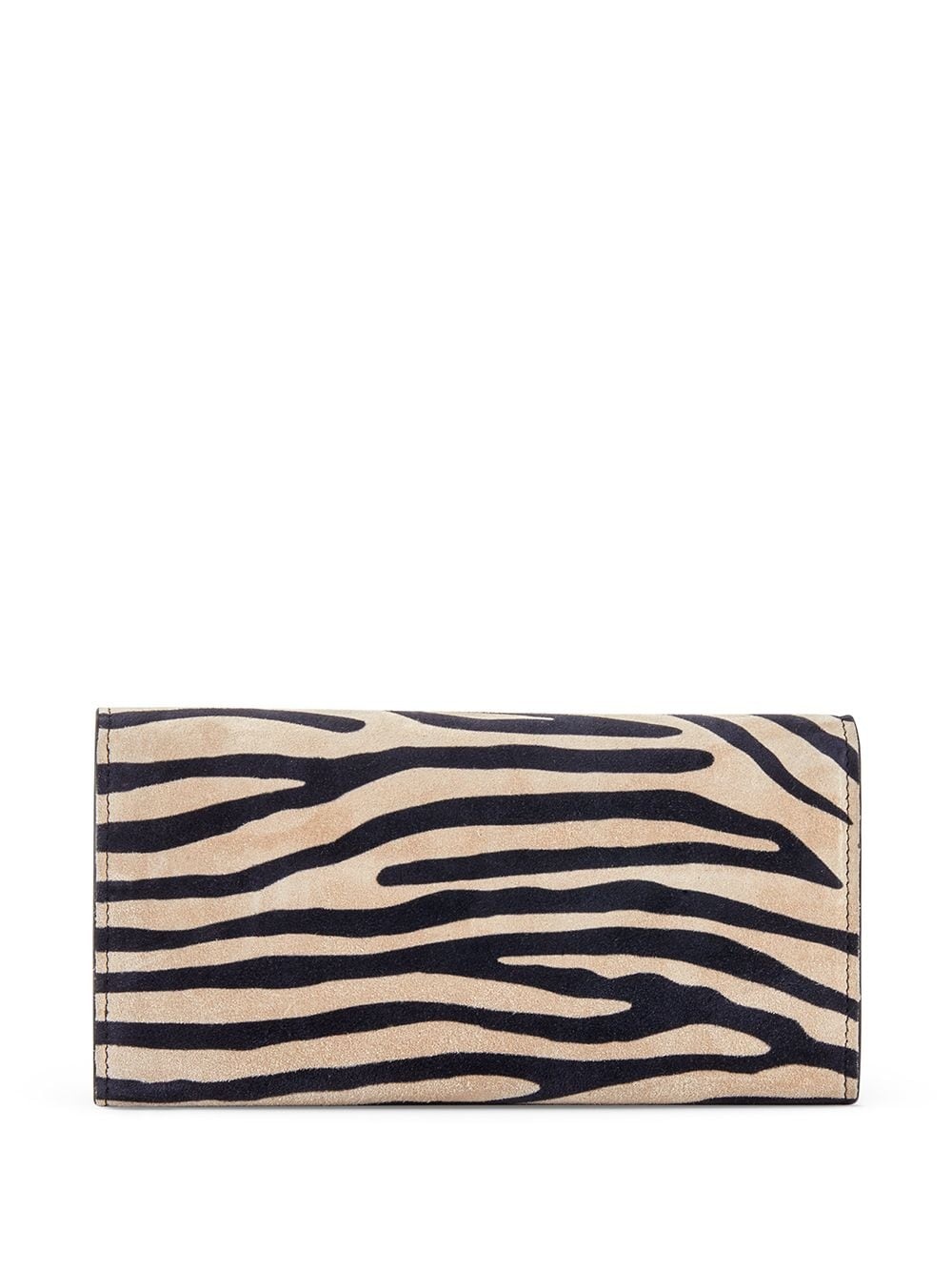 Selene zebra-print wallet - 2