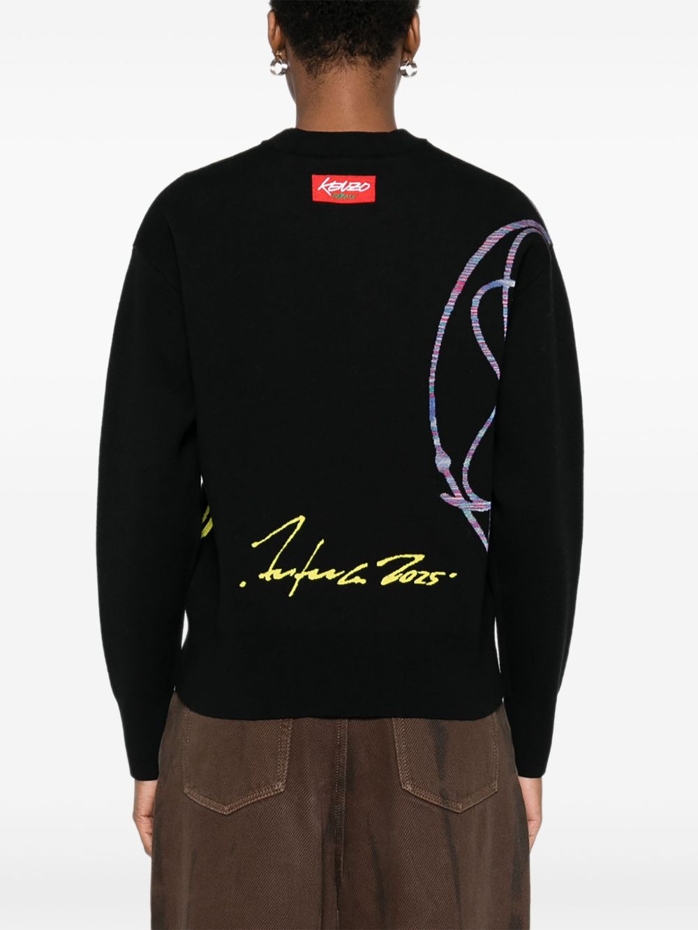 x Futura 2000 flower-print sweater - 4