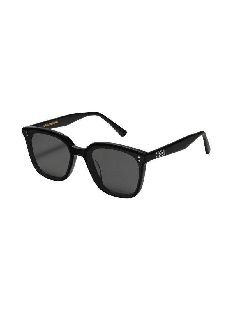 GENTLE MONSTER Queen 01 logo-plaque sunglasses outlook