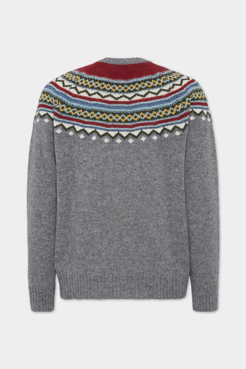 NORDIC KNIT SWEATER - 2