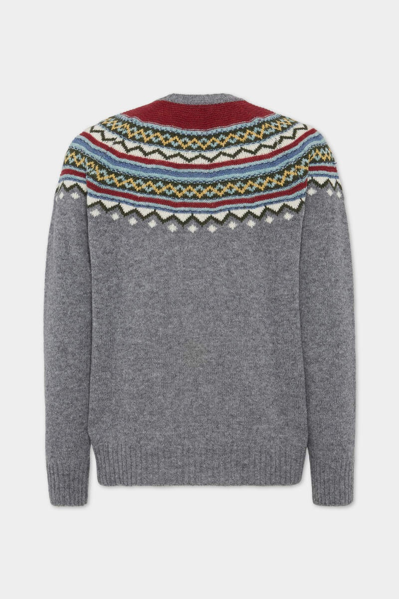 DSQUARED2 NORDIC KNIT SWEATER outlook