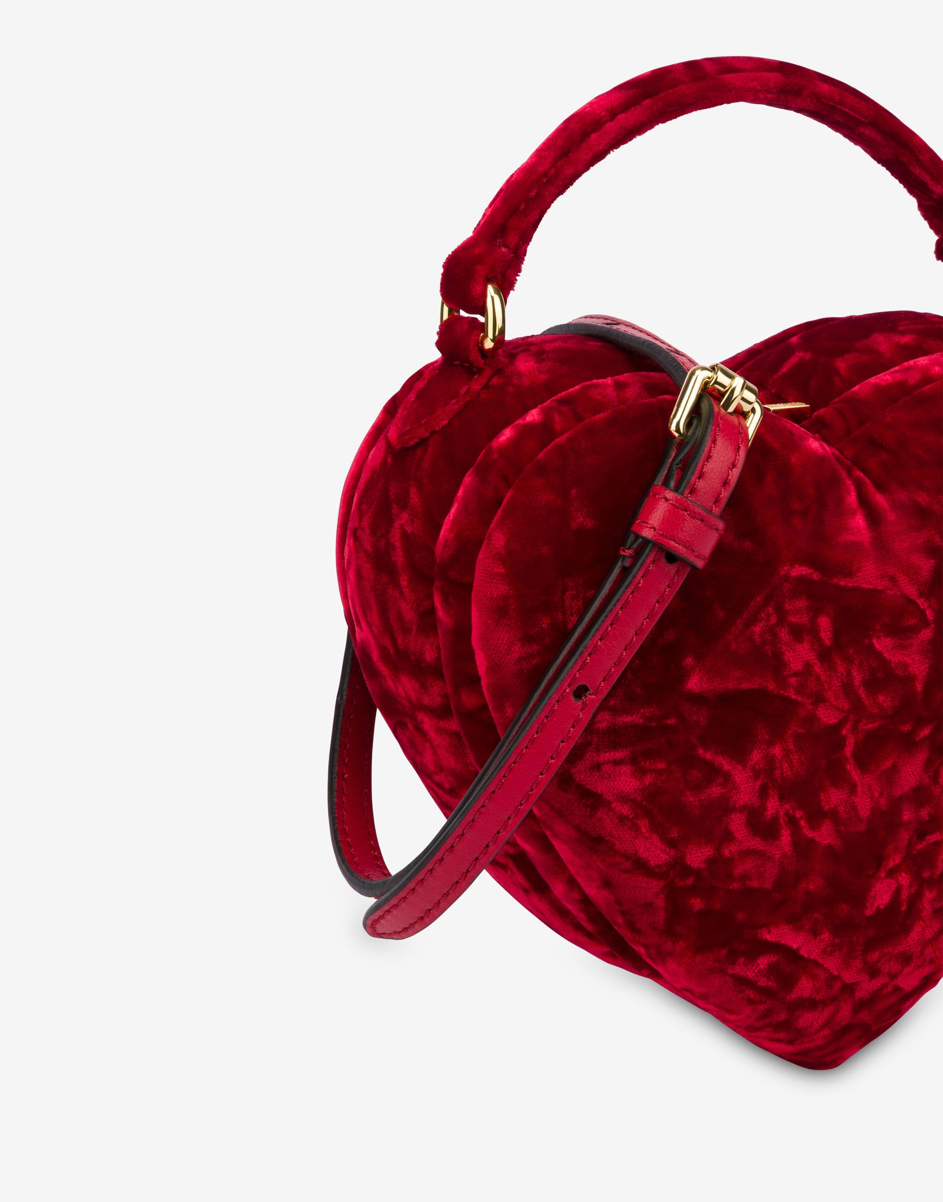 MOSCHINO LOVE ME BAG IN VELVET - 3