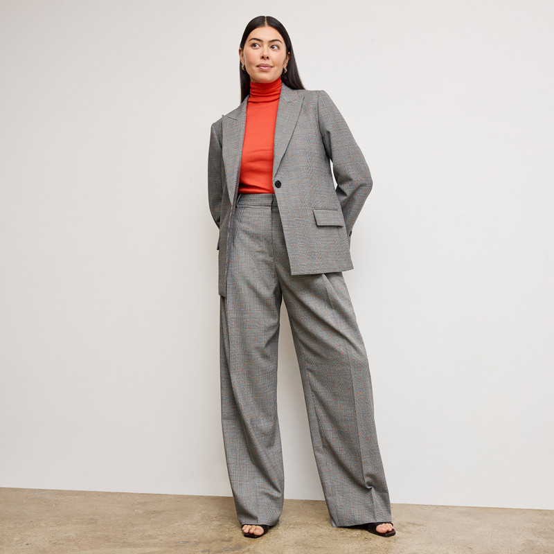 Rina Sculptural Pant - Sharkskin 4