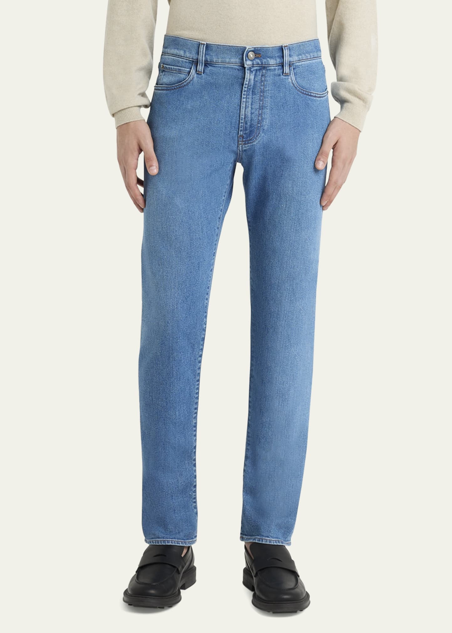 Men's Quarona Kurashiki Slim Denim Trousers - 4