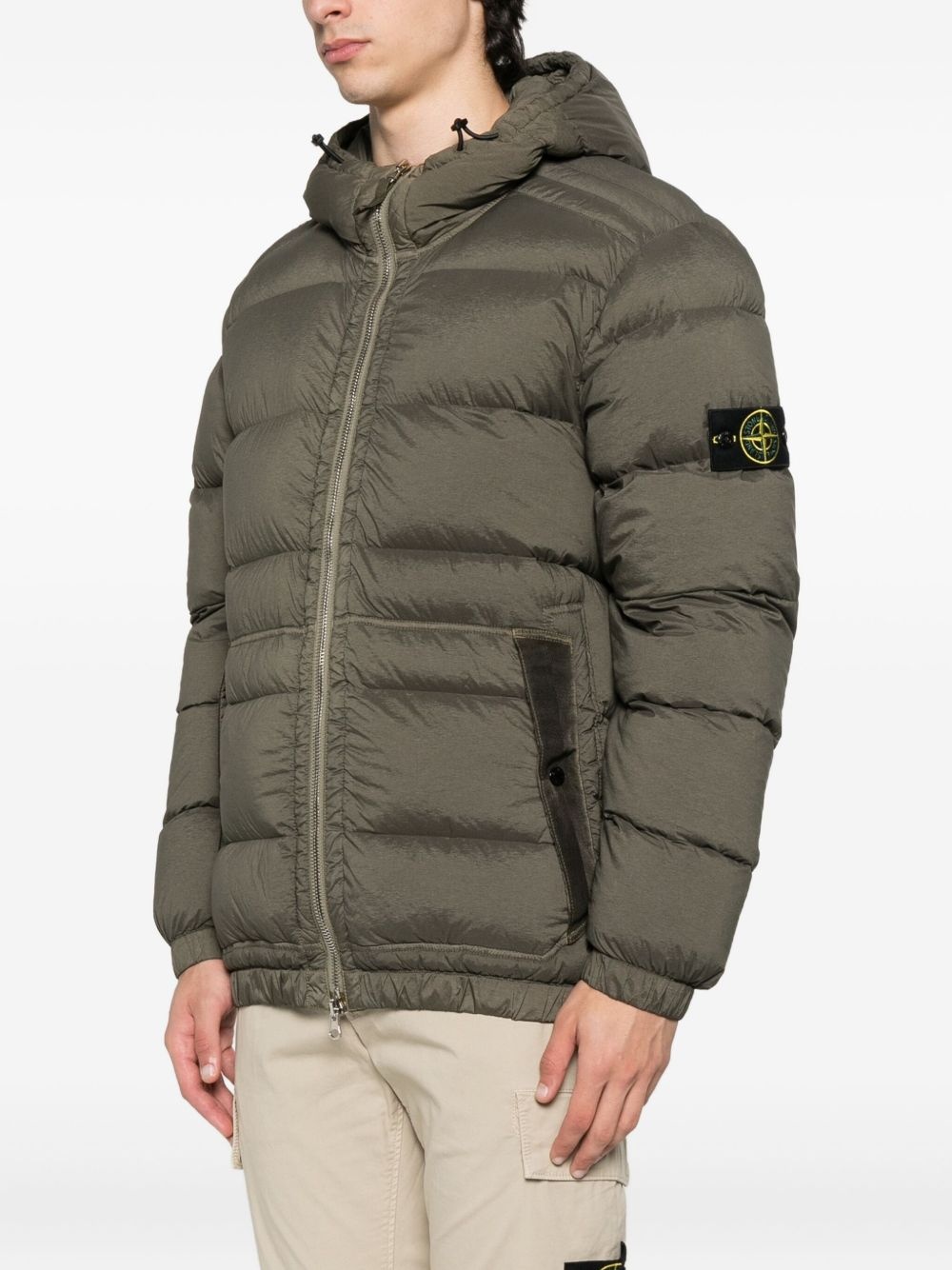 hooded padded jacket - 3
