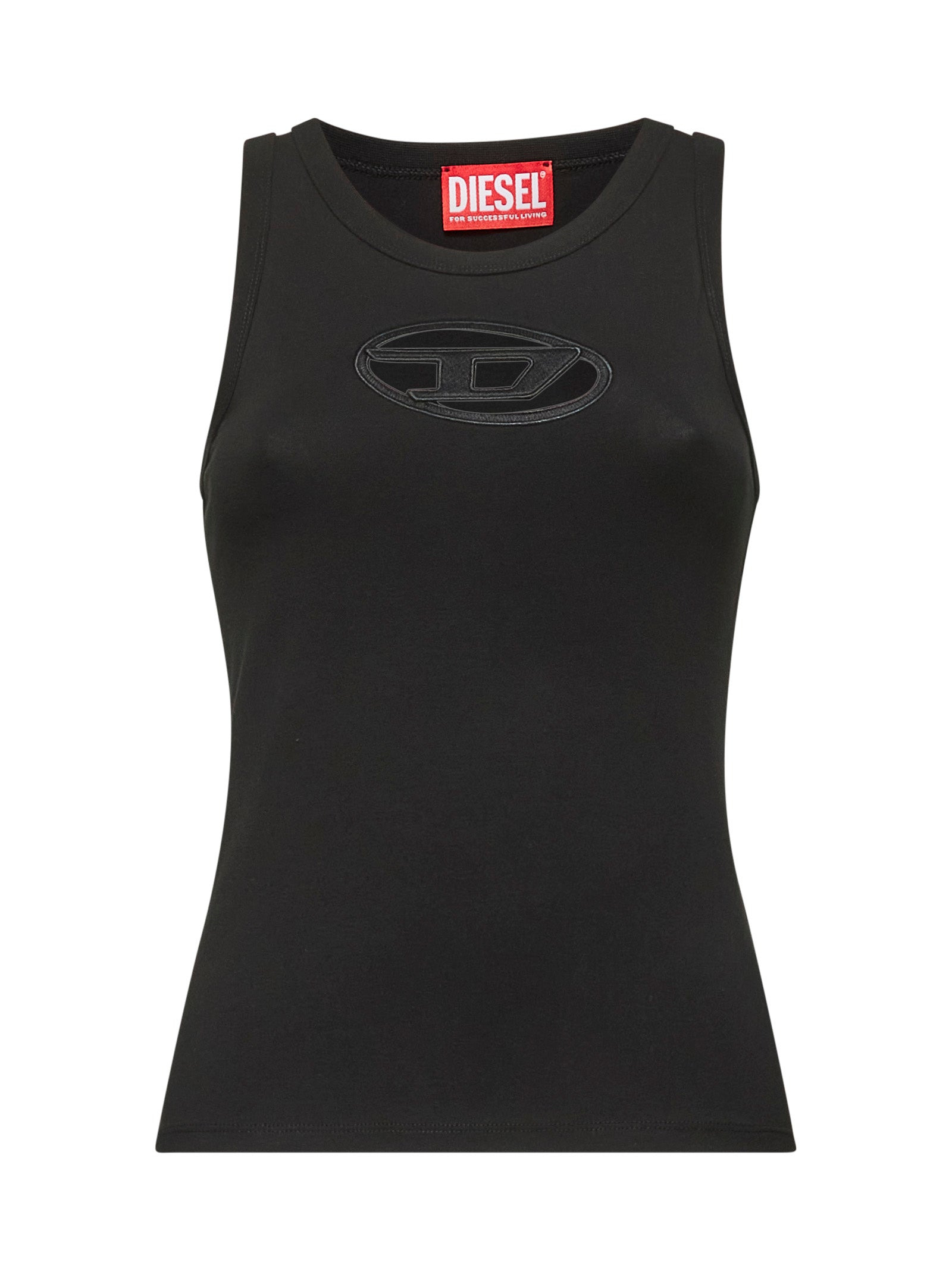 Diesel Women Black T-Lynys-Od Tank Top - 1