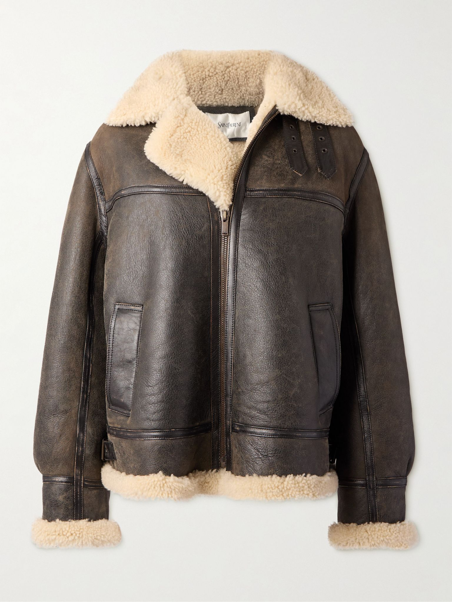 Shearling jacket Brown - 1
