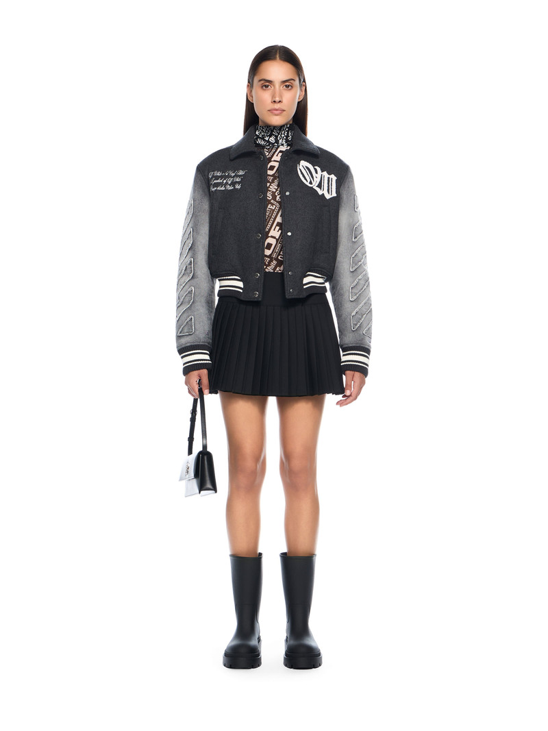 Off-White Gothic Class Varsity Jacket outlook