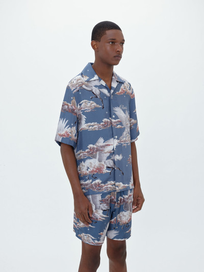 AMIRI ALL OVER PEGASUS BOWLING SHIRT outlook