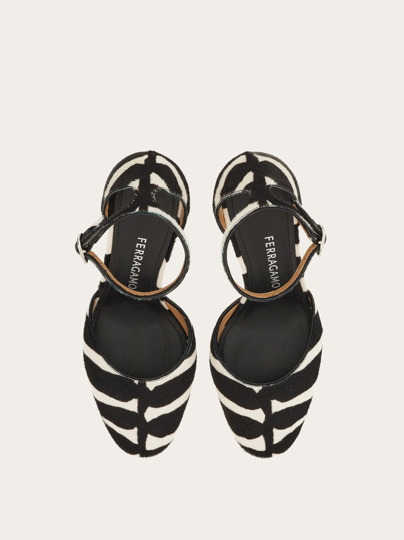 FERRAGAMO Pony skin stiletto pump outlook