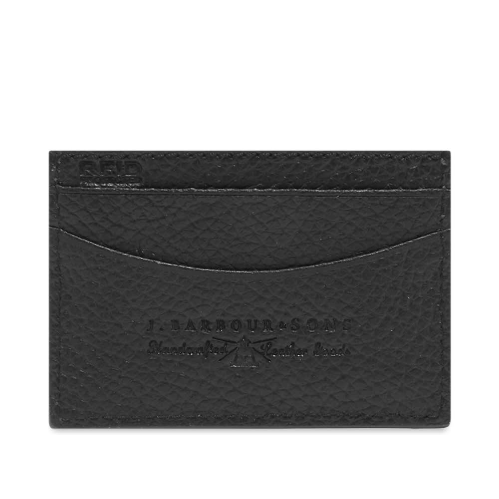 Barbour Grain Leather Card Holder - 2