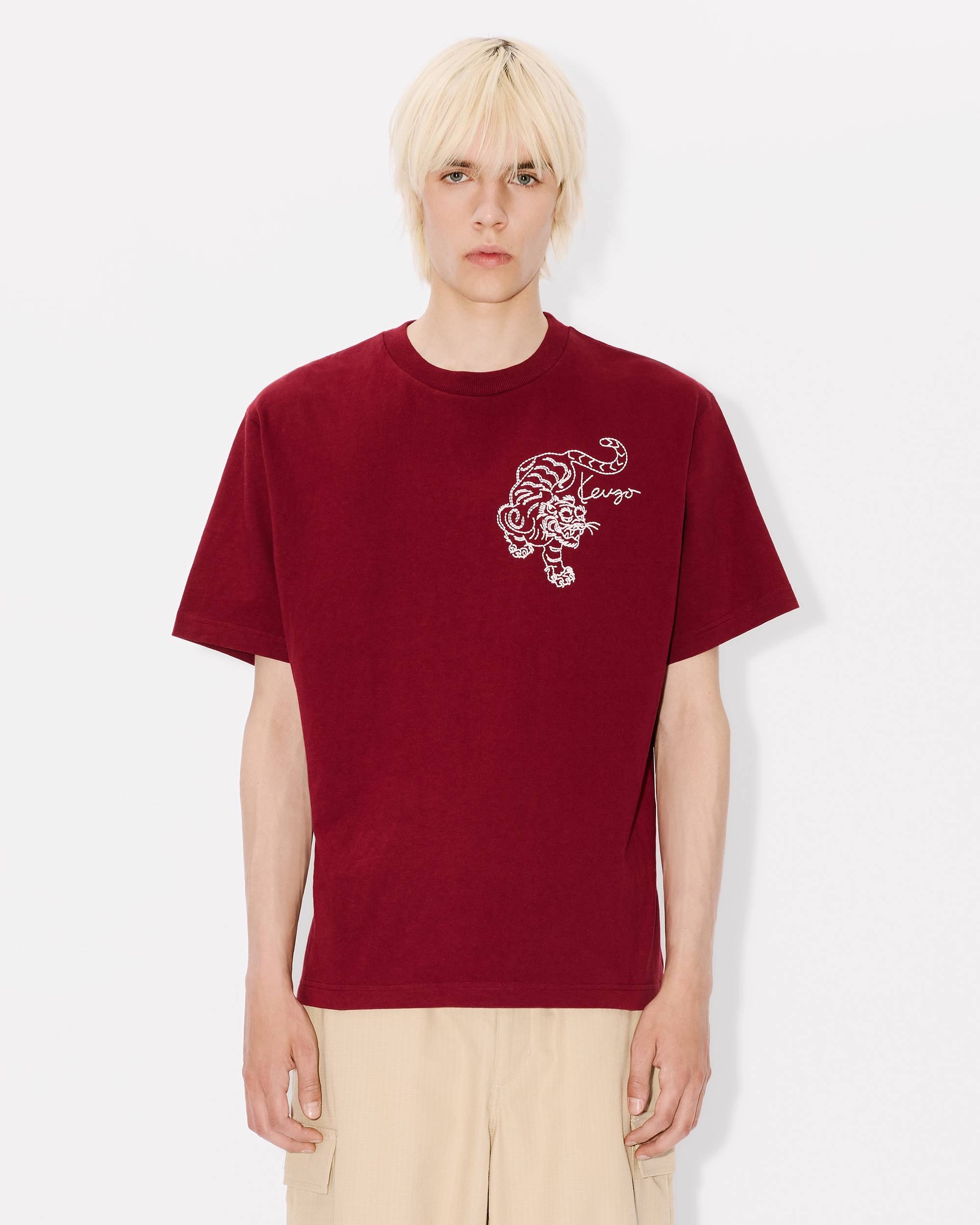 'KENZO Star Tiger' embroidered oversized T-shirt - 3