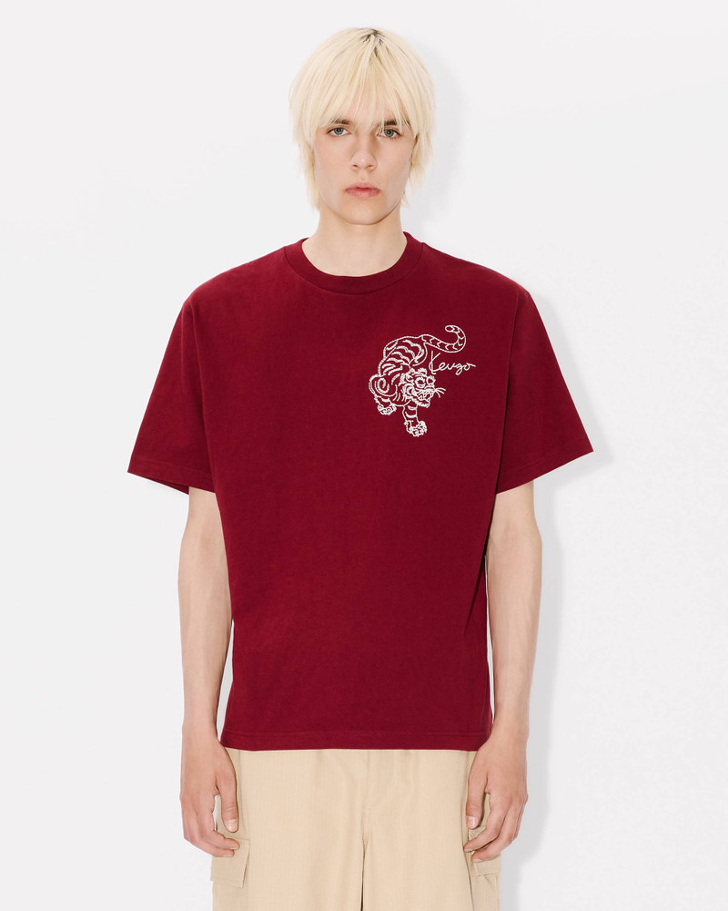 'KENZO Star Tiger' embroidered oversized T-shirt 3