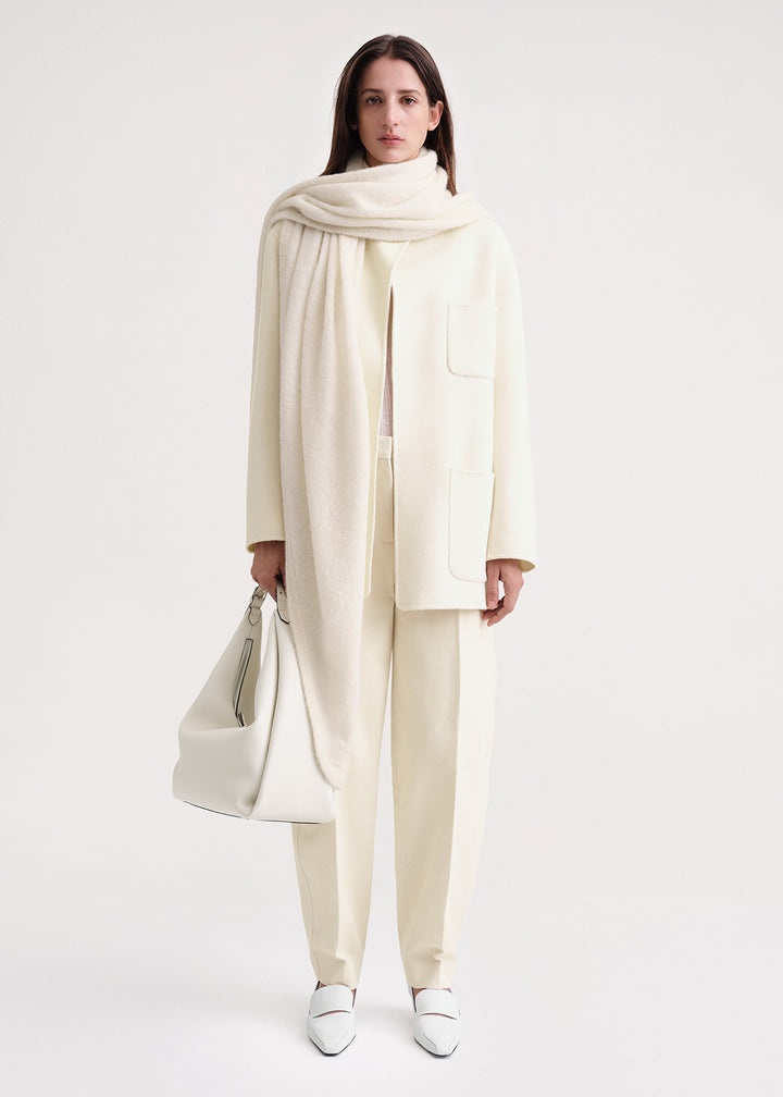 Patch pocket doublé jacket vanilla - 5