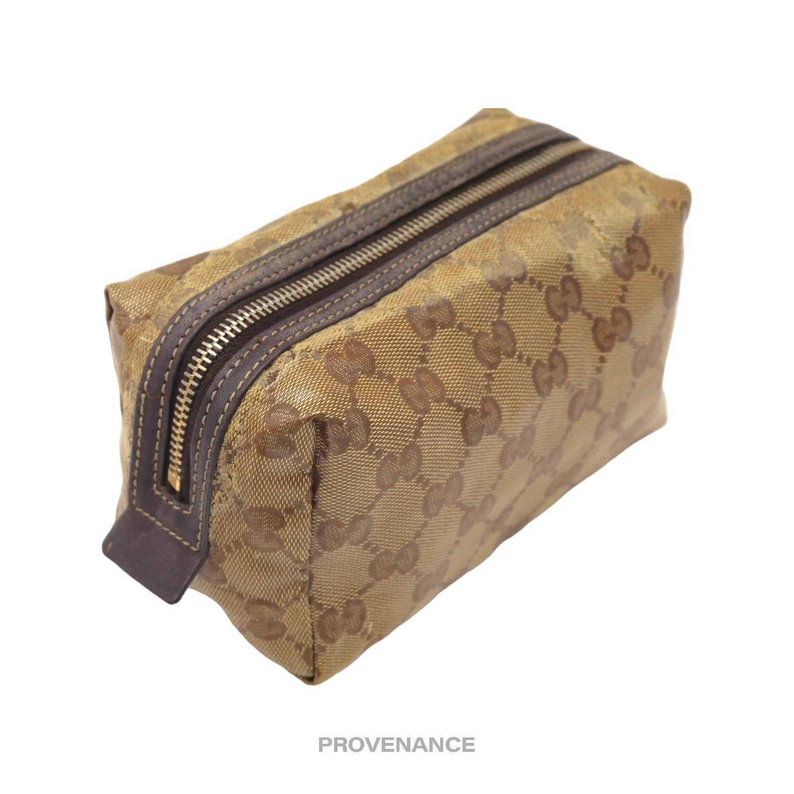 Gucci Zip Pouch - GG Canvas Glace - 5
