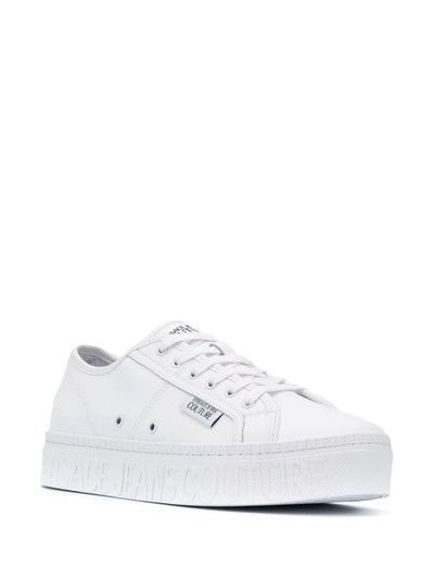 VERSACE JEANS COUTURE low-top lace-up sneakers outlook