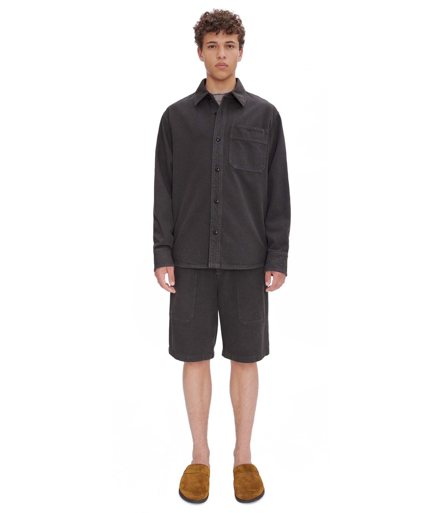 Basile Logo overshirt - 4