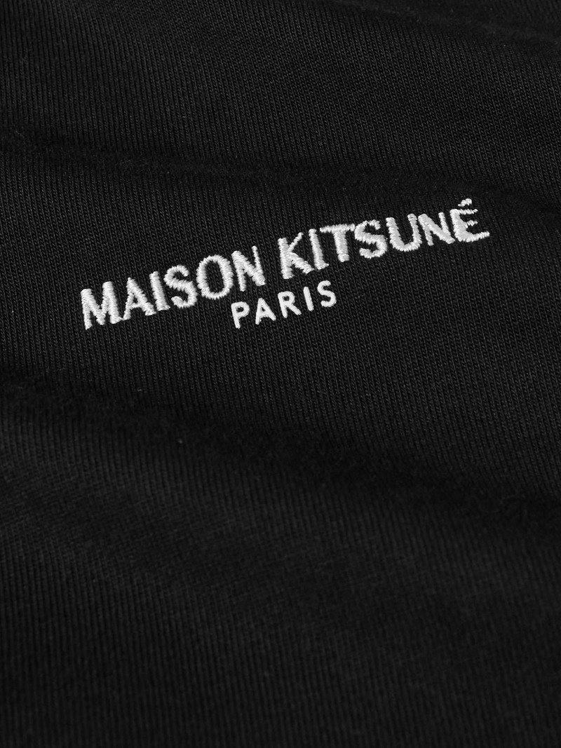 Logo-Embroidered Cotton-Jersey T-Shirt 4