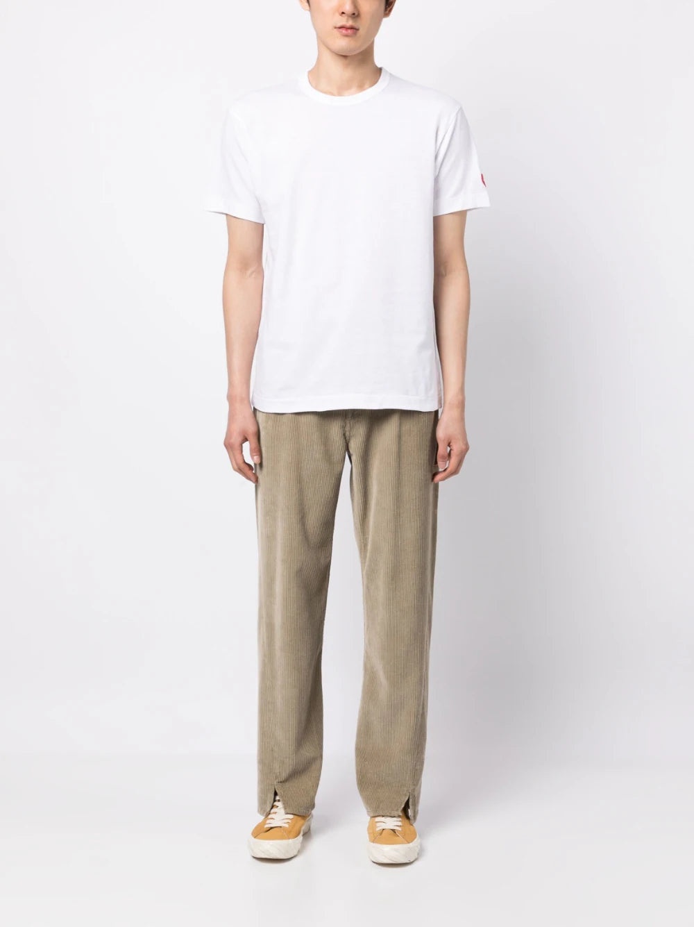 LOGO-PATCH CREW-NECK T-SHIRT - 2