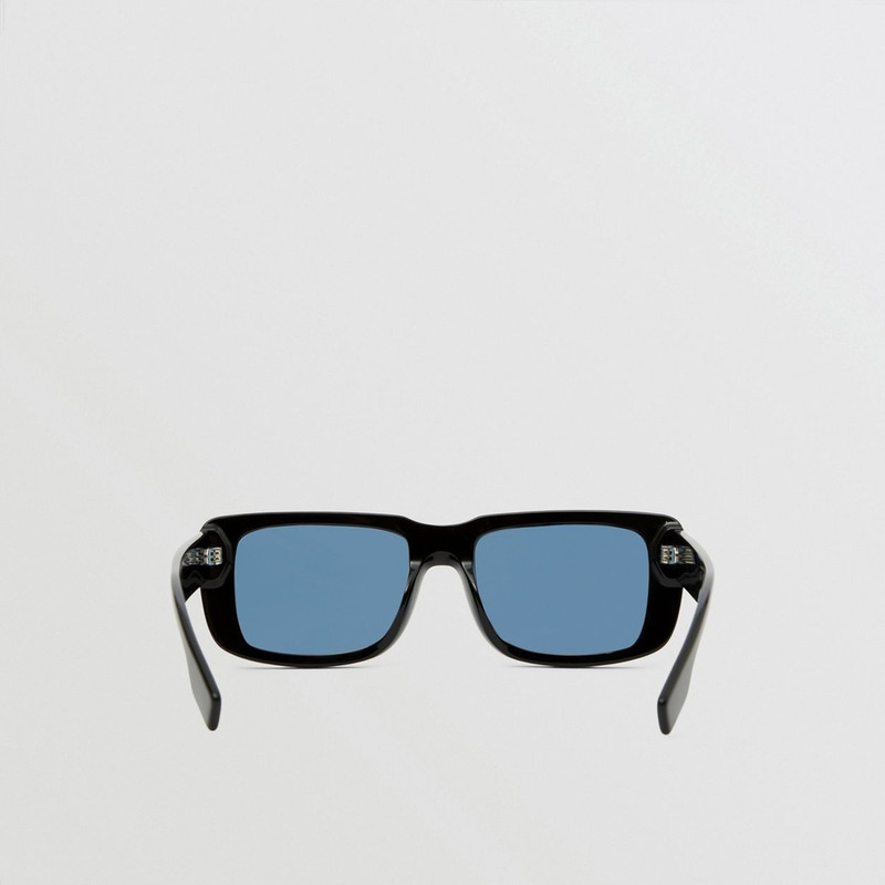Logo Detail Rectangular Frame Sunglasses 5