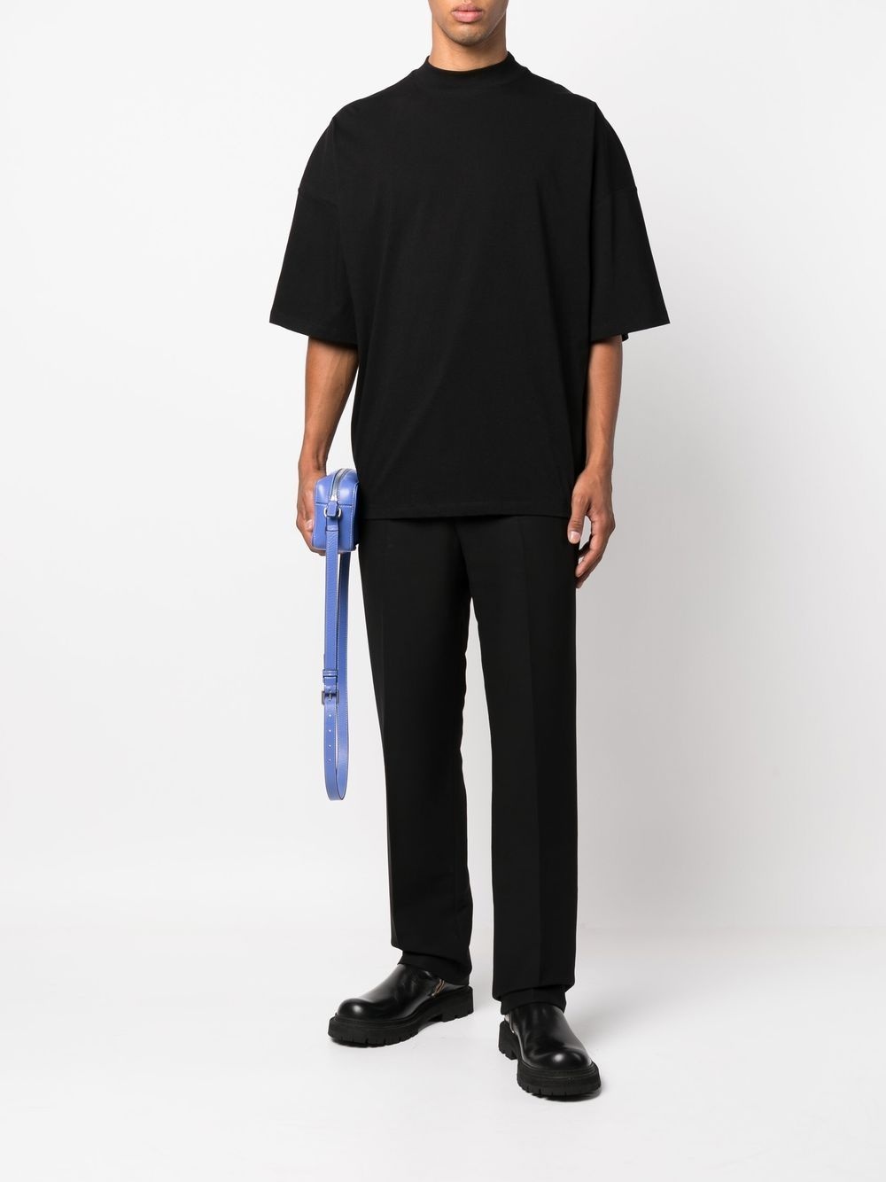 short-sleeved cotton T-shirt - 2