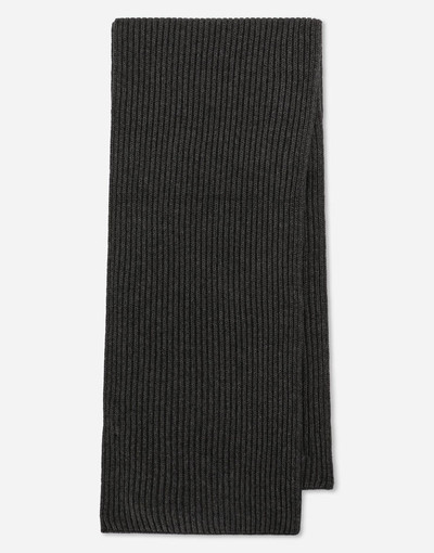 Dolce & Gabbana Wool scarf with DG patch outlook