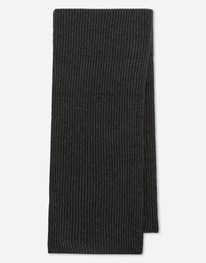Dolce & Gabbana Wool scarf with DG patch outlook
