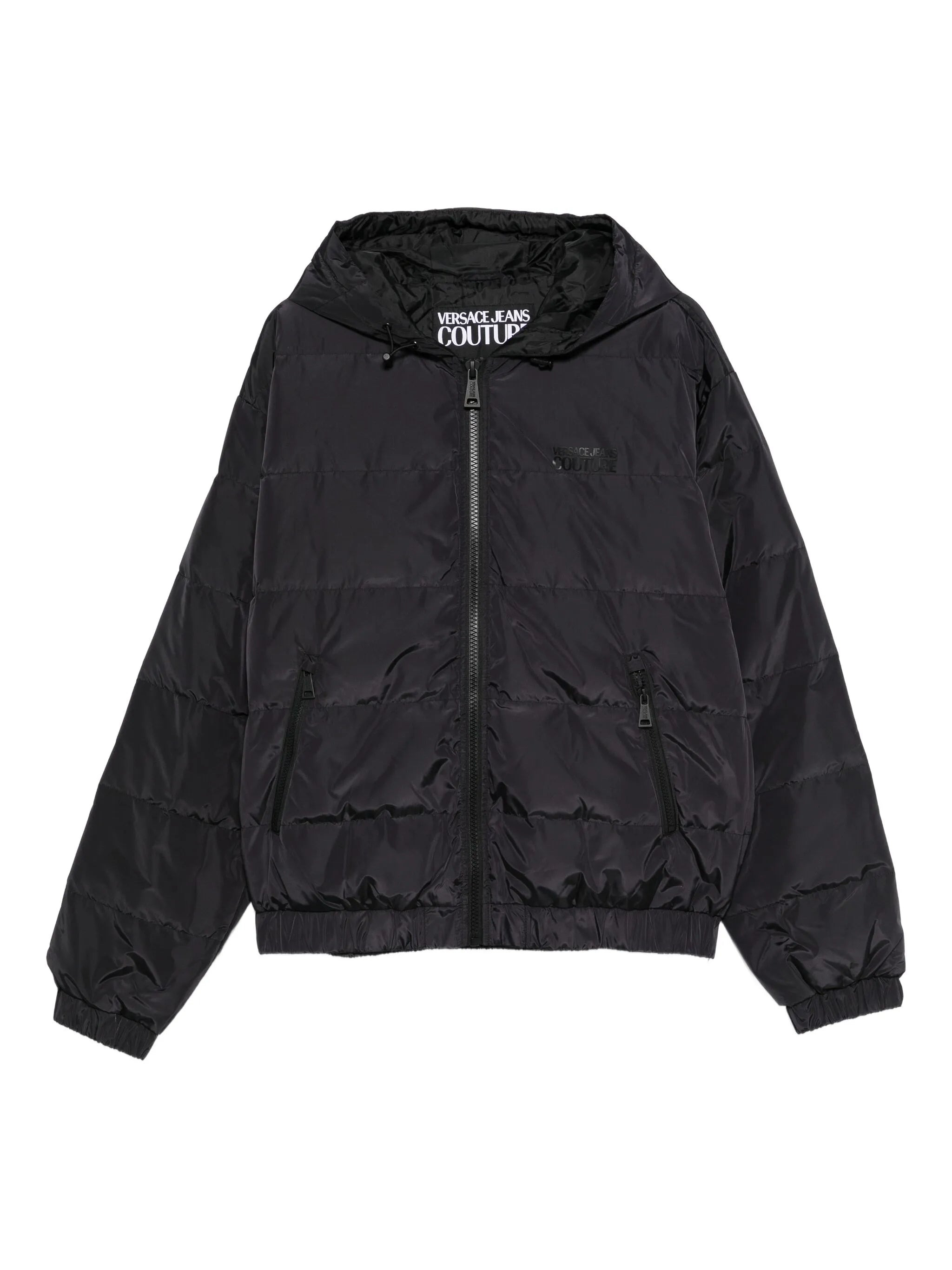Versace Jeans Couture Quilted Hooded Jacket - 1