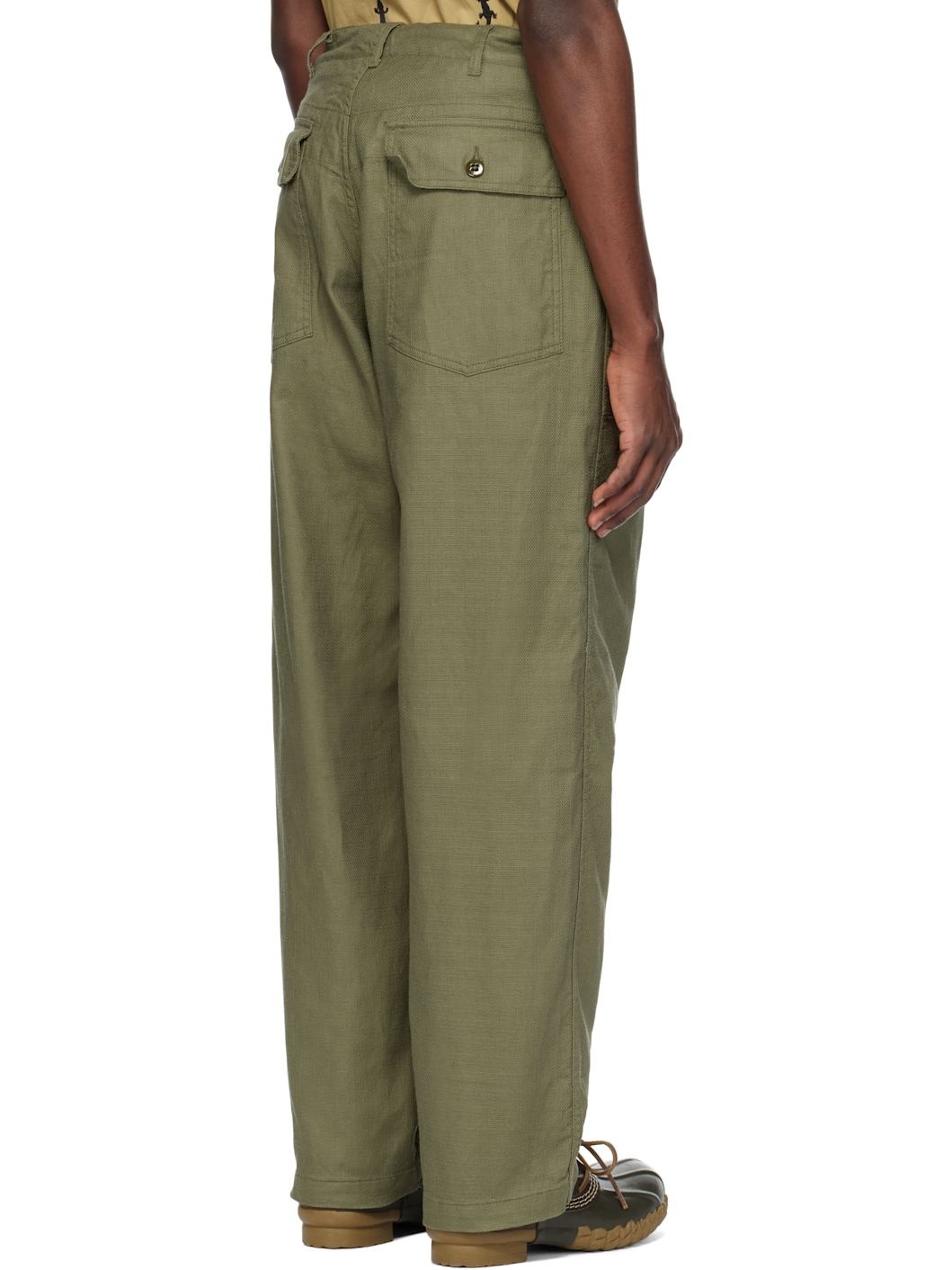 Green Fatigue Trousers - 3