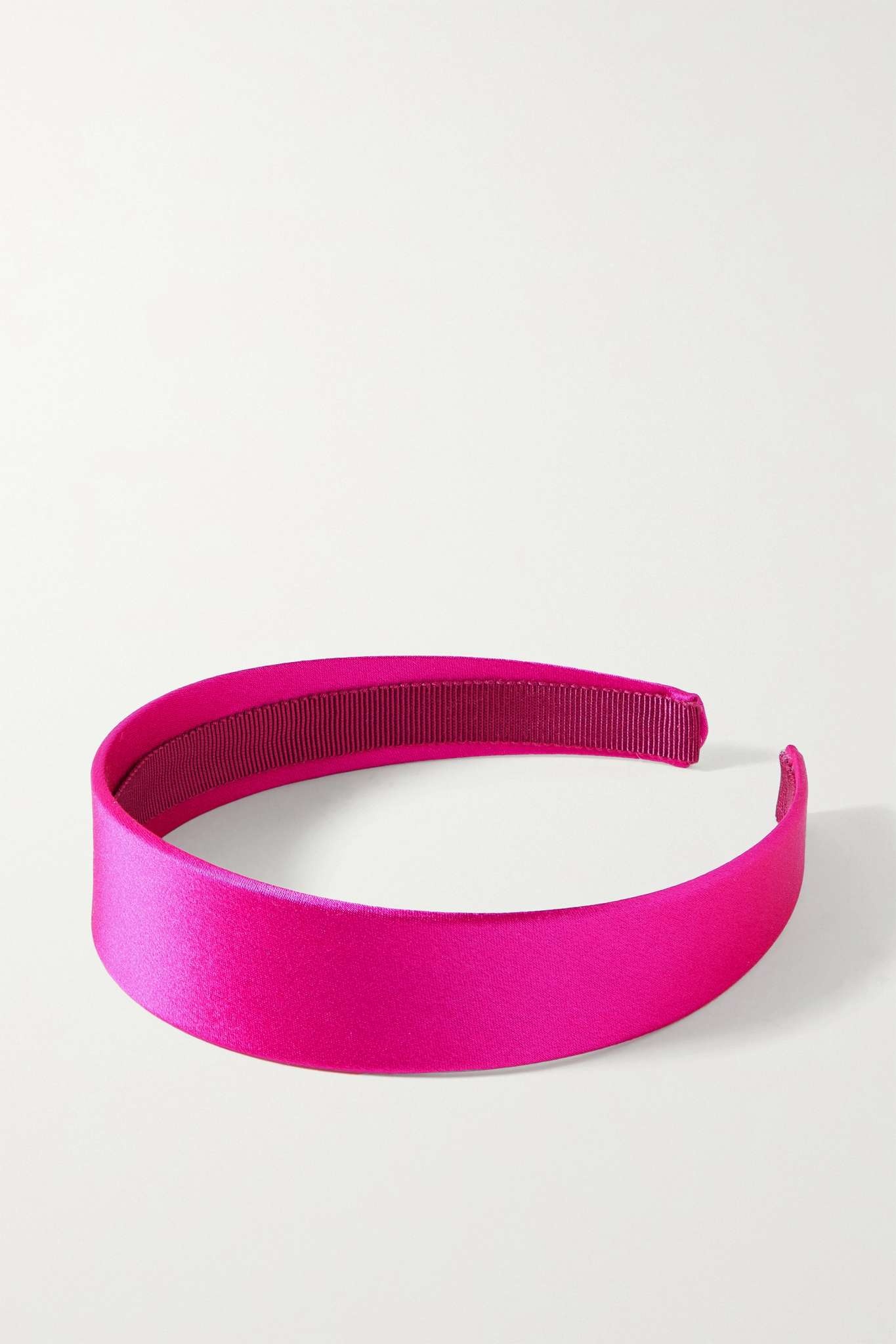 Lydia silk-satin headband - 1