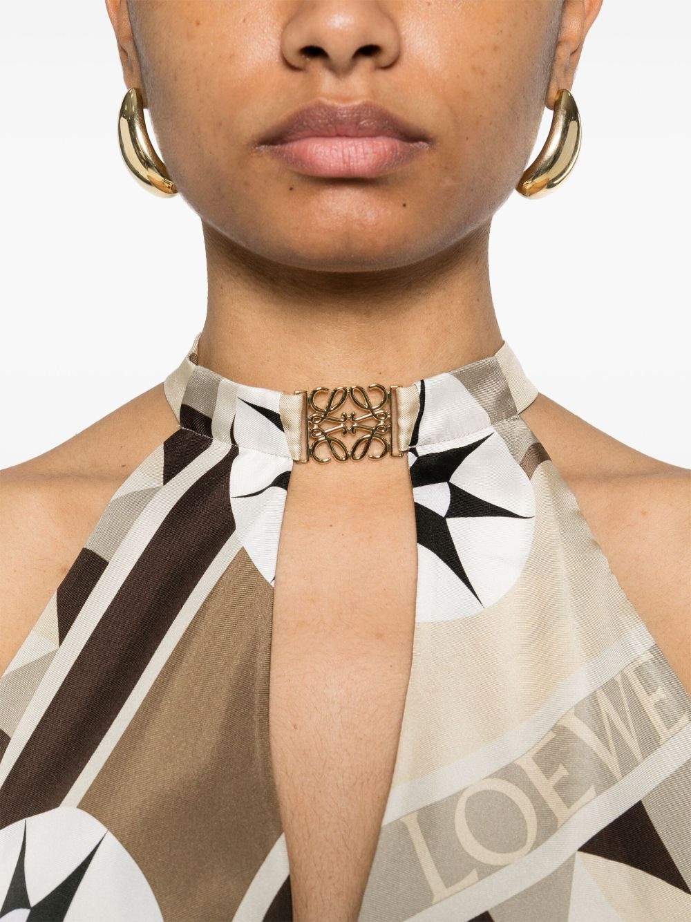 Anagram-plaque blouse - 5