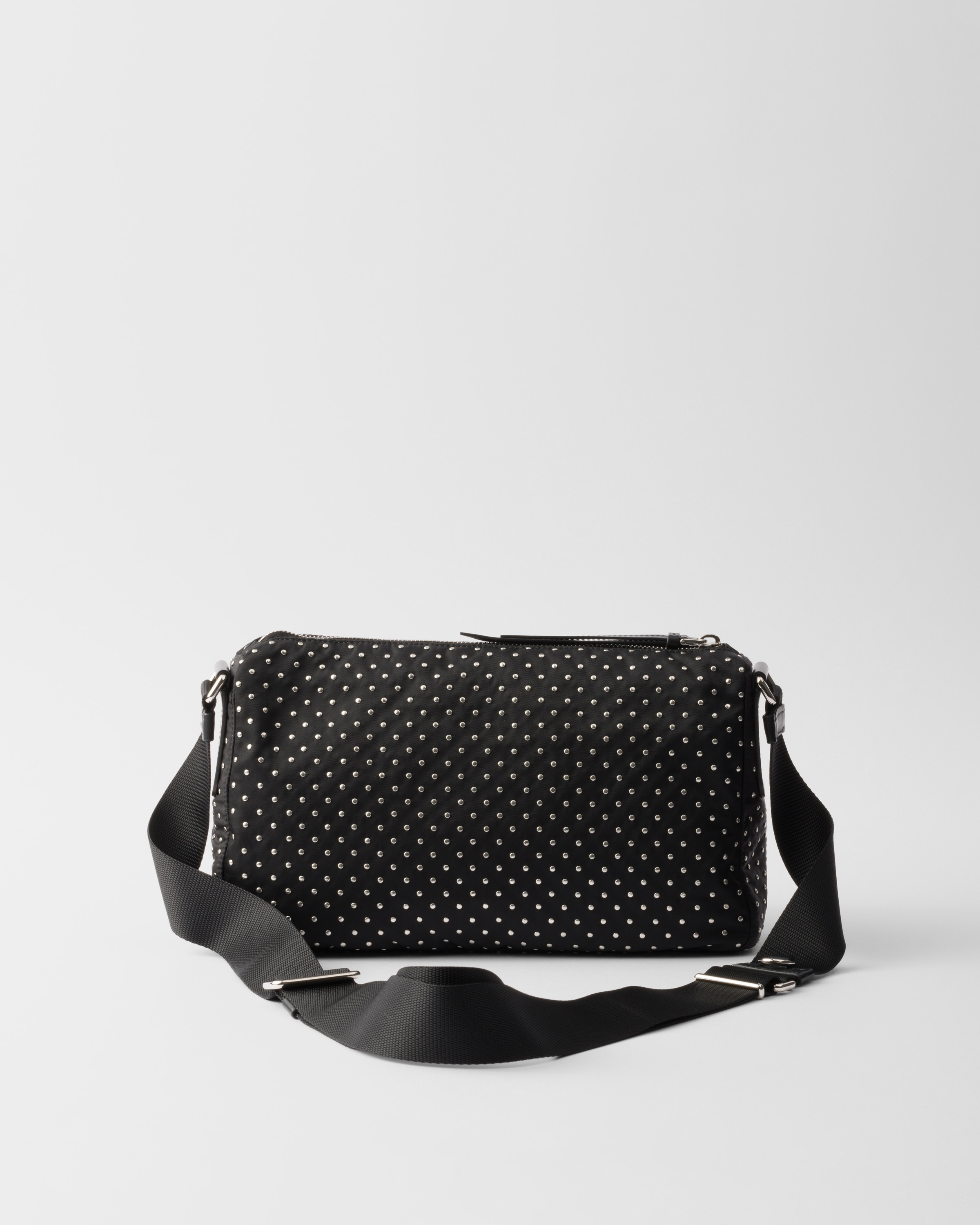 Re-Nylon bag with studs - 3