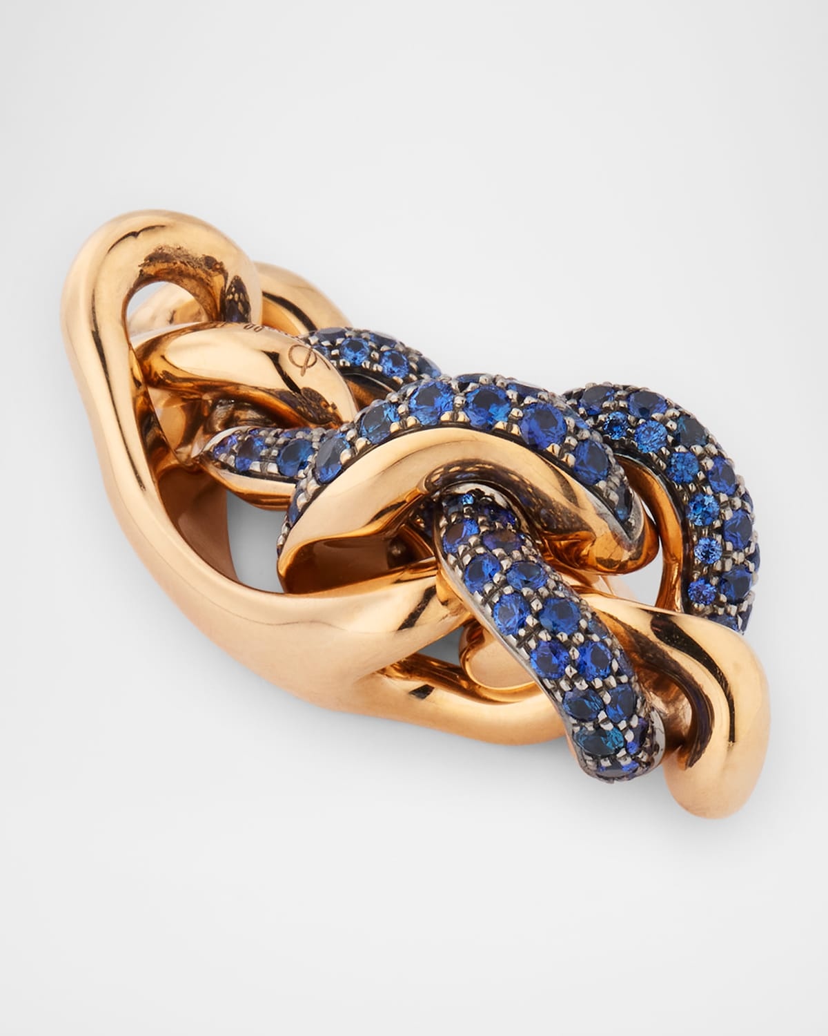 Catene 18K Rose Gold Sapphire Ring - 5
