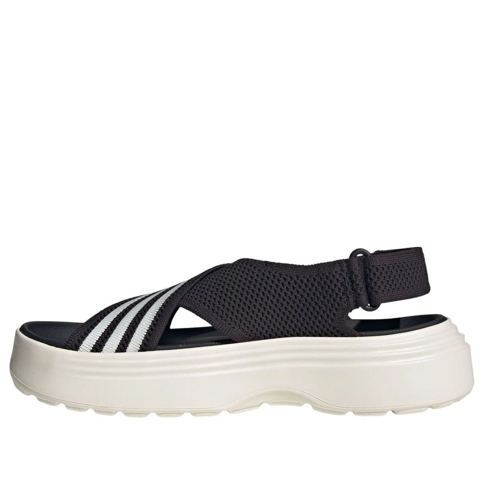 (WMNS) adidas Lifestyle Sandal 'Core Black' KK0394 - 1