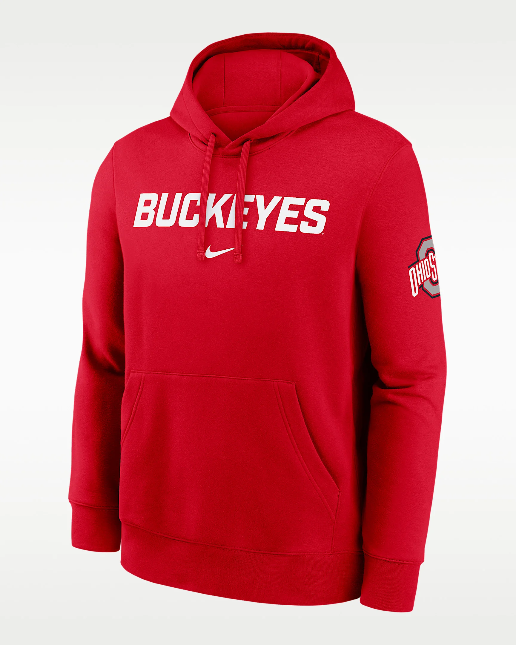 Ohio State Club 2-Hit Nickname Men's Nike College Pullover Hoodie - 1