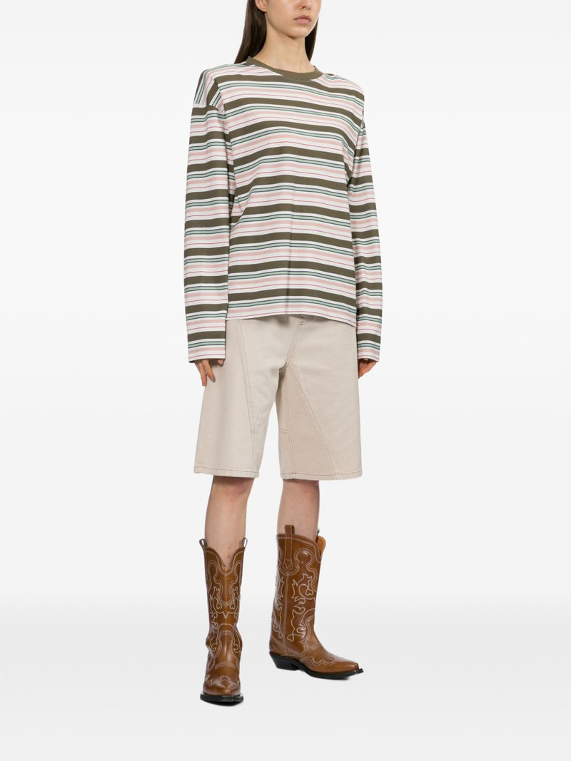 HALFBOY®️ stripes long sleeves t-shirt outlook