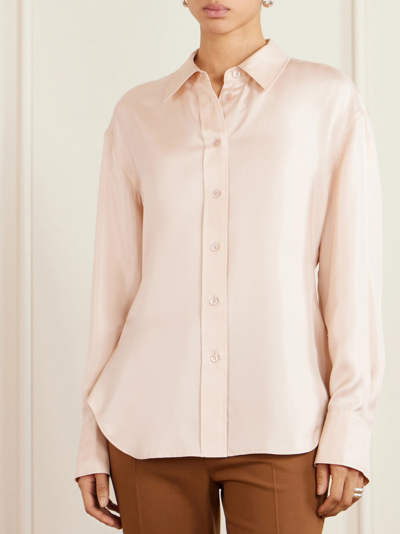 Shaped Silk-twill Shirt 4