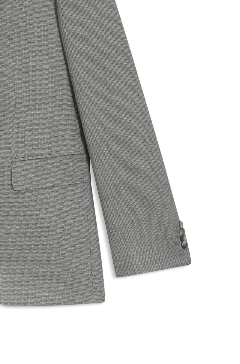 TWO-PIECE REGULAR-FIT SUIT IN PATTERNED STRETCH CLOTH 9