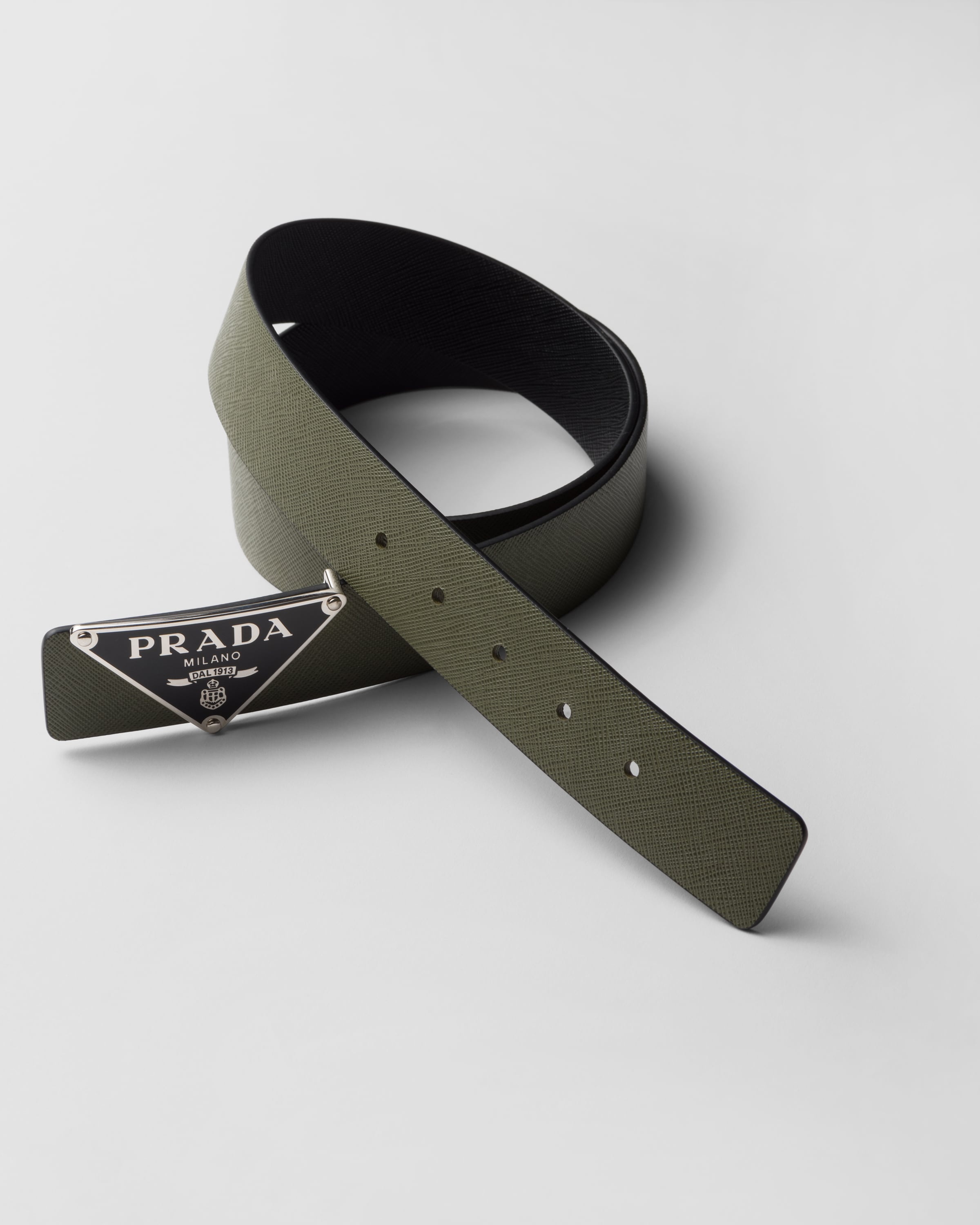 ベルト Prada Reversible Saffiano belt Prada Reversible Saffiano leather belt strap | REVERSIBLE